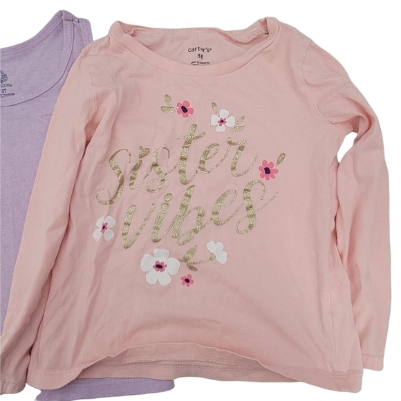 Girls Bundle of 2T and 3T Shirts - Picture 2 of 8